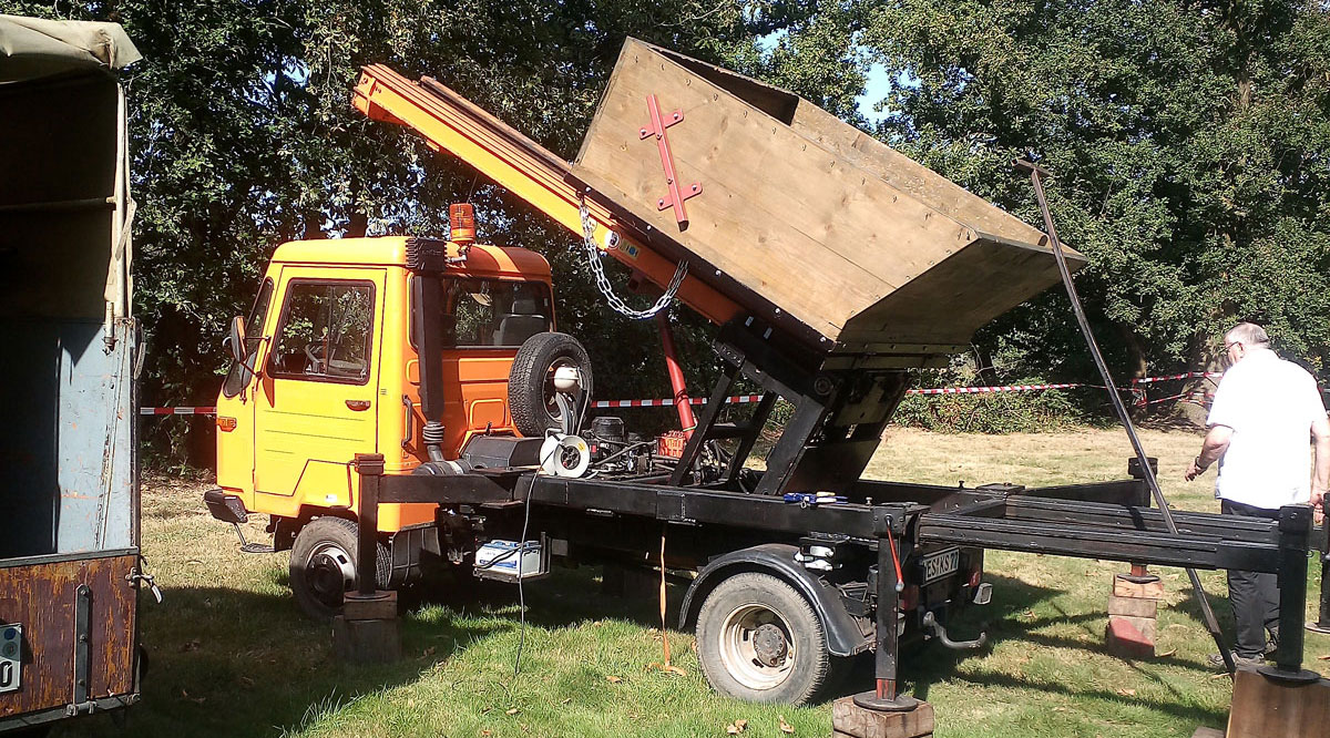 Unser mobiler Schie&szlig;stand